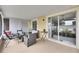 Relaxing screened patio with seating area, perfect for outdoor enjoyment at 10817 Keys Gate Dr, Riverview, FL 33579