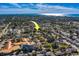 Aerial view of home near the beach at 11100 141St Way, Largo, FL 33774