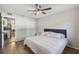 Main bedroom with access to kitchen and large closet at 12343 Ascot Ln, Spring Hill, FL 34609