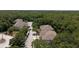 Aerial view of townhome community at 14215 Waterville Cir, Tampa, FL 33626