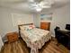 Bright bedroom with a queen bed and built-in dresser at 18650 Gulf Blvd # 413, Indian Shores, FL 33785