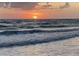 Spectacular sunset over the ocean, creating a picturesque coastal scene at 18650 Gulf Blvd # 413, Indian Shores, FL 33785