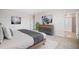 Main bedroom with ensuite bathroom access at 2883 Gardiner Ln, Zephyrhills, FL 33541