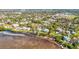Aerial view of waterfront homes and neighborhood at 300 S Florida Ave # 400D, Tarpon Springs, FL 34689