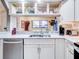 Spacious kitchen with granite countertops and stainless appliances at 300 S Florida Ave # 400D, Tarpon Springs, FL 34689