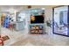 Modern kitchen with breakfast bar and open layout at 300 S Florida Ave # 400D, Tarpon Springs, FL 34689