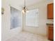 Small breakfast nook with light walls and window at 31447 Shaker Cir, Wesley Chapel, FL 33543