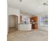 Kitchen with an island and plenty of cabinet space at 31447 Shaker Cir, Wesley Chapel, FL 33543