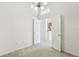 Open living room with view into kitchen area at 31447 Shaker Cir, Wesley Chapel, FL 33543