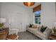 Small office or den with daybed, window, and neutral decor at 4177 Feldspar Ln, Spring Hill, FL 34609