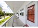 Building hallway with doors to individual units at 5728 14Th N Ave # 305B, St Petersburg, FL 33710