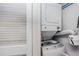 Stackable washer and dryer in convenient laundry closet at 5728 14Th N Ave # 305B, St Petersburg, FL 33710
