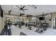 Modern fitness center with various equipment at 6659 Depue Dr, Wesley Chapel, FL 33545