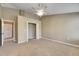 Spacious bedroom with walk-in closet and ceiling fan at 7001 Interbay Blvd # 197, Tampa, FL 33616