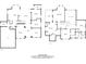 Two-story home floor plan, showing multiple bedrooms and bathrooms at 9244 Rhea Dr, Odessa, FL 33556