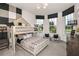 bedroom with bunk beds, beanbag chair, and ample natural light at 9813 Crescent Moon Dr, Riverview, FL 33578