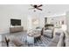 Living Room with open floor plan, looking toward the kitchen at 14198 89Th Ave, Seminole, FL 33776