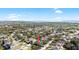 Wide aerial view showcasing the house and neighborhood at 1600 Gray Bark Dr, Oldsmar, FL 34677