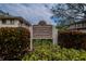 Eastwood Shores community sign with address at 1849 Bough Ave # D, Clearwater, FL 33760