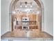 View from the living room of the kitchen at 1849 Bough Ave # D, Clearwater, FL 33760