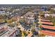 Aerial view of building and surrounding neighborhood at 2630 Pearce Dr # 102, Clearwater, FL 33764