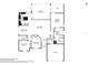 Floor plan showing a 3-bedroom, 2-bathroom house with a garage and sunroom at 4113 Barret Ave, Plant City, FL 33566