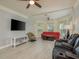 Living Room with recessed lighting and two comfy reclining chairs at 4207 S Dale Mabry Hwy # 12210, Tampa, FL 33611