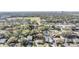 Wide aerial showcasing the property's location within a residential area at 4620 W Euclid Ave, Tampa, FL 33629