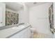 Bathroom with shower/tub combo and vintage finishes at 4825 Scott Rd, Lutz, FL 33558