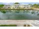 Scenic view of canal and community buildings at 5005 Coquina Key Se Dr # E, St Petersburg, FL 33705