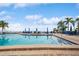 Resort-style pool with ample deck space at 5005 Coquina Key Se Dr # E, St Petersburg, FL 33705