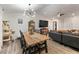 Bright dining area with a farmhouse style table at 902 W Alsobrook St, Plant City, FL 33563