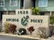 Anchor Point community sign with building number 1028 at 1028 Apollo Beach Blvd # 11, Apollo Beach, FL 33572