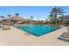 Community lap pool with plenty of space for swimming at 11522 Fountainhead Dr, Tampa, FL 33626