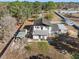 Home features a large backyard, detached shed, and parking area at 14450 Lancer Rd, Spring Hill, FL 34610