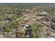 Aerial view showing home's location and surrounding area at 14450 Lancer Rd, Spring Hill, FL 34610