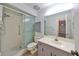 Clean bathroom with shower and vanity at 1526 Leland Dr # 1525, Sun City Center, FL 33573