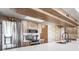 Modern kitchen features stainless steel appliances and wood cabinets at 153 Sunward Ave, Palm Harbor, FL 34684