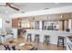 Updated kitchen with stainless steel appliances and white quartz countertops at 153 Sunward Ave, Palm Harbor, FL 34684