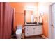 Updated bathroom with a vanity and a large shower at 21012 Picasso Ct # J205, Land O Lakes, FL 34637