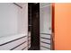 Large walk-in closet with ample shelving and drawers at 21012 Picasso Ct # J205, Land O Lakes, FL 34637