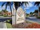 Grand Bellagio community entrance sign at 2749 Via Cipriani # 1010B, Clearwater, FL 33764
