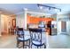 Modern kitchen with stainless steel appliances and granite countertops at 2749 Via Cipriani # 1010B, Clearwater, FL 33764