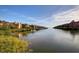 Stunning waterfront view with boats and waterfront homes at 2749 Via Cipriani # 1010B, Clearwater, FL 33764