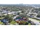 Aerial view showing home's location in a residential neighborhood at 2859 38Th N Ave, St Petersburg, FL 33713