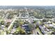 Wide aerial view showing the property's surroundings at 2859 38Th N Ave, St Petersburg, FL 33713