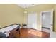 Game room with air hockey table and wood floors at 4531 Swordfish Dr, Bradenton, FL 34208