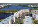 Aerial view of the community, showcasing waterfront access at 6450 Shoreline Dr # 9502, St Petersburg, FL 33708