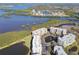 Aerial view of waterfront community at 6450 Shoreline Dr # 9502, St Petersburg, FL 33708