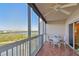 Scenic balcony boasting panoramic water views at 6450 Shoreline Dr # 9502, St Petersburg, FL 33708